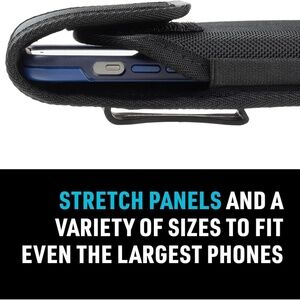 **Nite Ize Clip Case Hardshell Universal Rugged Holster – XX-Large (Black)**